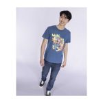 Red Pokémon Trainers Indigo Relaxed Fit Crew Neck T-Shirt – Adult - Image 5