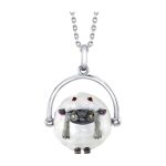 Pokémon Center × RockLove: Wooloo Sterling Silver Necklace - Image 2