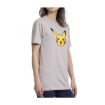 Pokémon Mood Collection: Pikachu Happy Fitted Crew Neck T-Shirt – Adult - Image 5