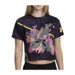 Mega Banette Purple Crop T-Shirt – Women