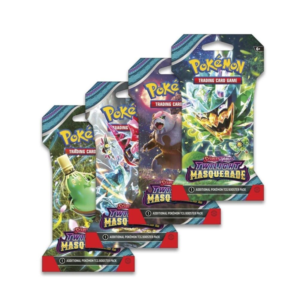0b33d776-07f4-53a0-b322-fc8380b7f721-1024x1024-1.jpg Pokémon TCG: Scarlet & Violet-Twilight Masquerade Sleeved Booster Pack (10 Cards) - Image 1