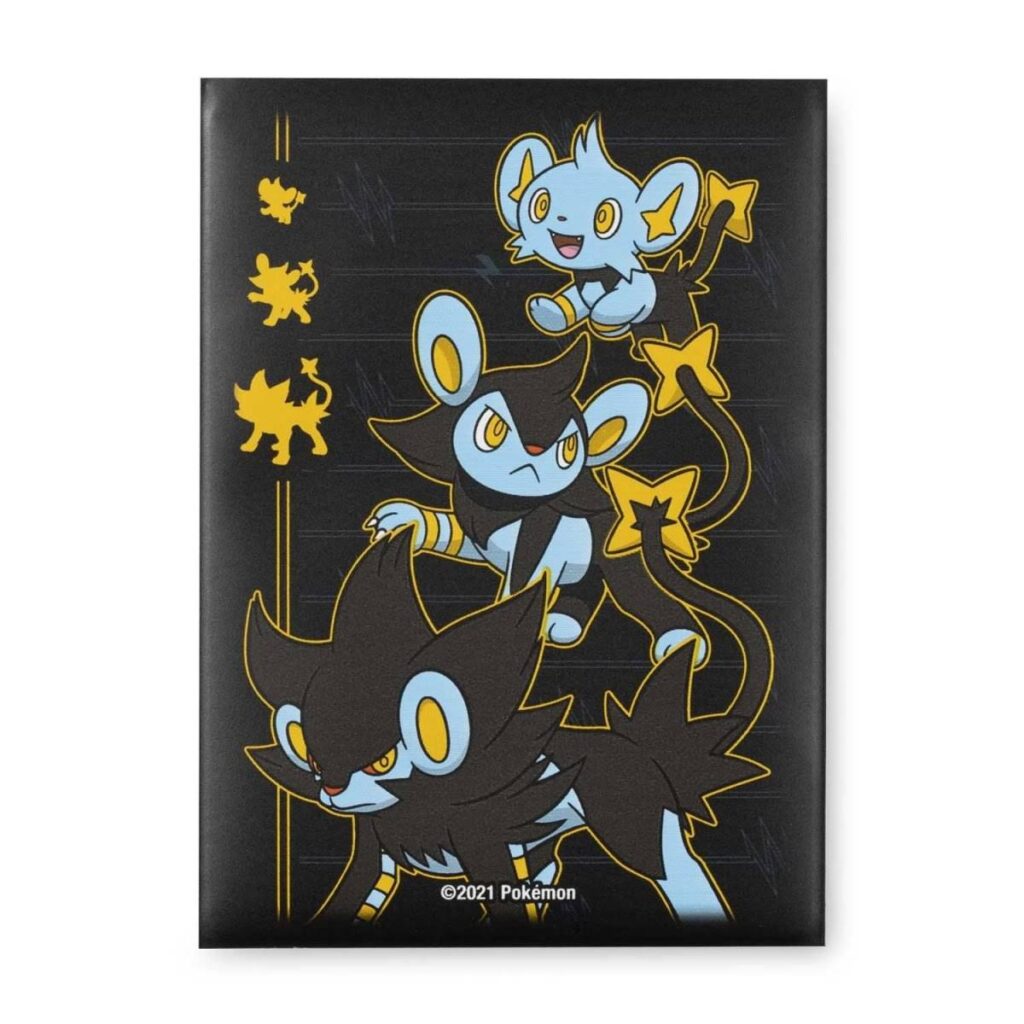 0f35fdb1-babf-5f71-945f-f0e3732c391b-1024x1024-1.jpg Pokémon TCG: Shinx Evolution Electro-Stack Card Sleeves (65 Sleeves) - Image 1