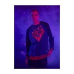 Mega Lucario Blue Crew Neck Sweatshirt – Adult - Image 6