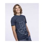 Munchlax Snack Time Navy Relaxed Fit Crew Neck T-Shirt – Adult - Image 4