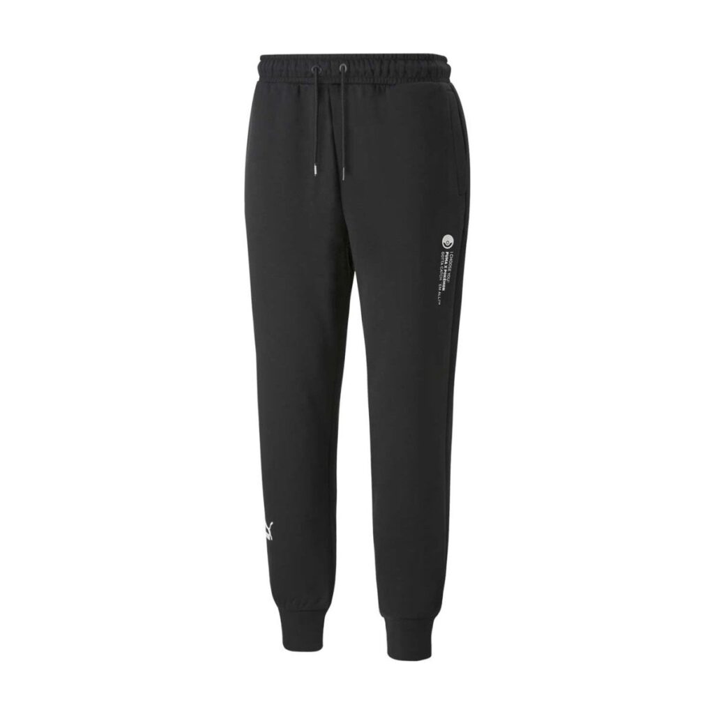 10d95658-861f-5161-984d-2ff1b9c50b2a-1024x1024-1.jpg PUMA × Pokémon: Poké Ball Puma Black Fleece Jogger Sweatpants – Adult - Image 1