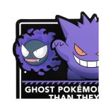 Gastly, Haunter & Gengar Pokémon Sweet Temptations Metal Sign - Image 2