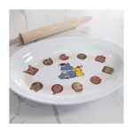 Pikachu & Munchlax Pokémon Holiday Cookie Plate - Image 4