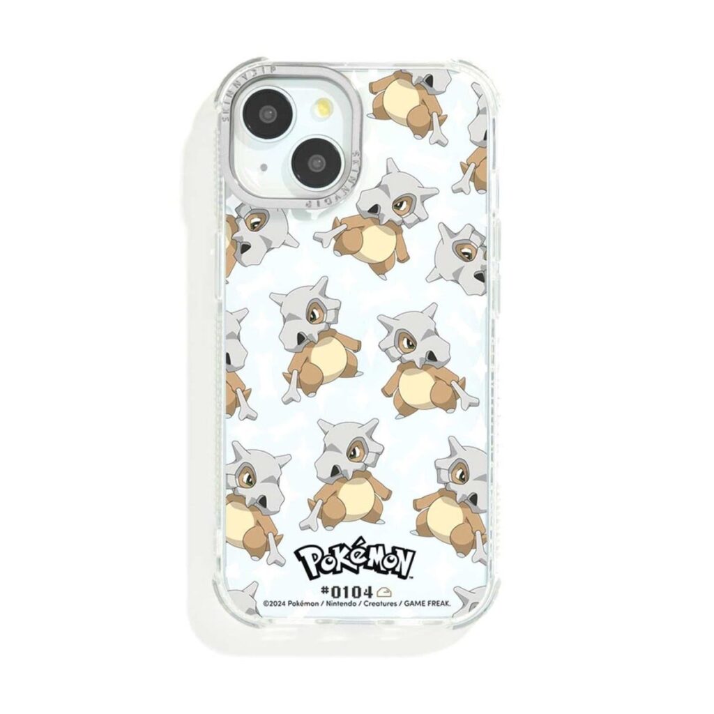 12d09571-ed0e-5fd3-9bc6-c9cb640b3c73-1024x1024-1.jpg Pokémon × Skinnydip: #0104 Cubone Shock Case for iPhone - Image 1