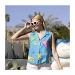 Pokémon Tropical Pikachu & Friends Pool Party Sleeveless Tropical Shirt – Women - Image 8