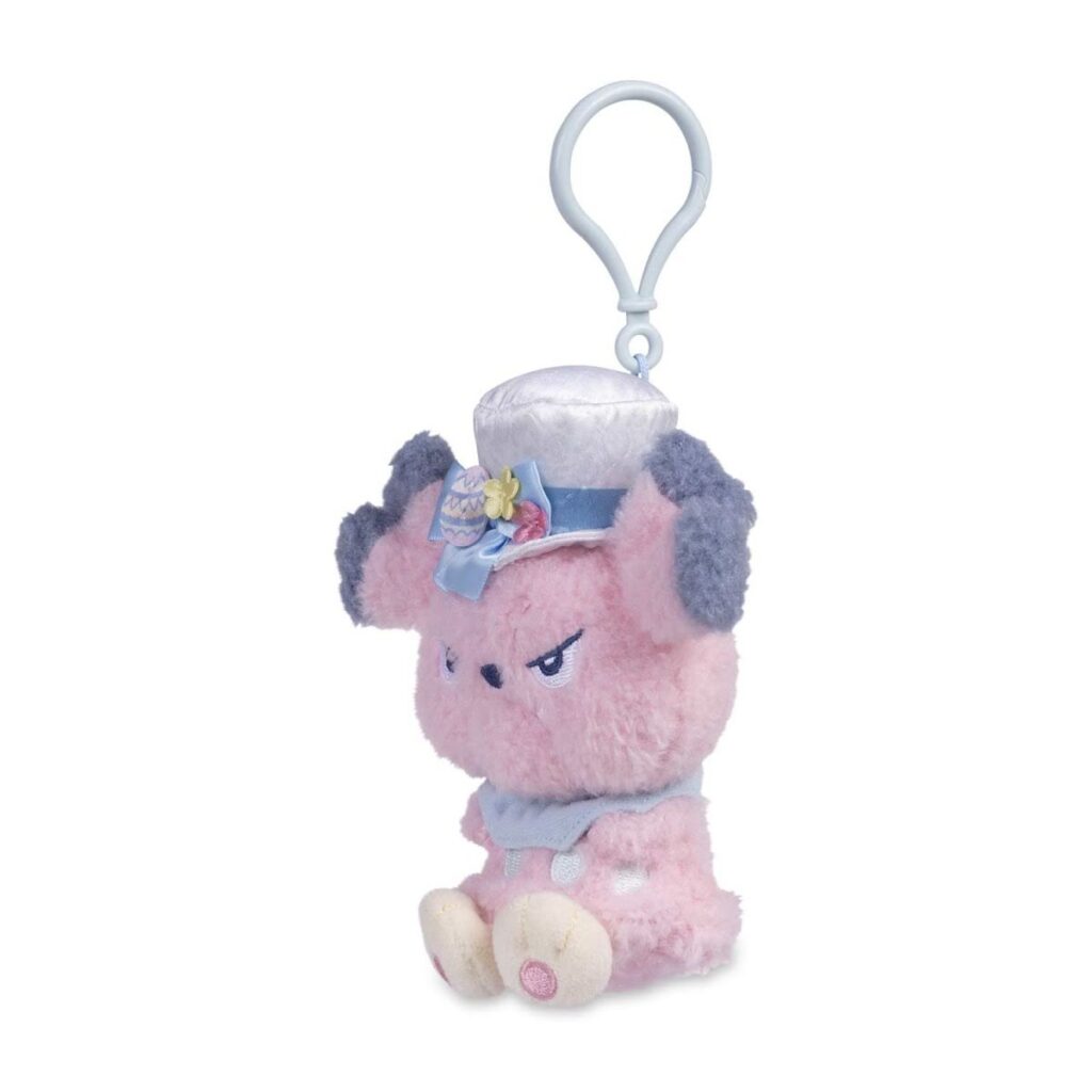 1596eff7-dce8-57c2-bc81-66e13d4b4f63-1024x1024-1.jpg Snubbull Fancy Spring Plush Key Chain - Image 1