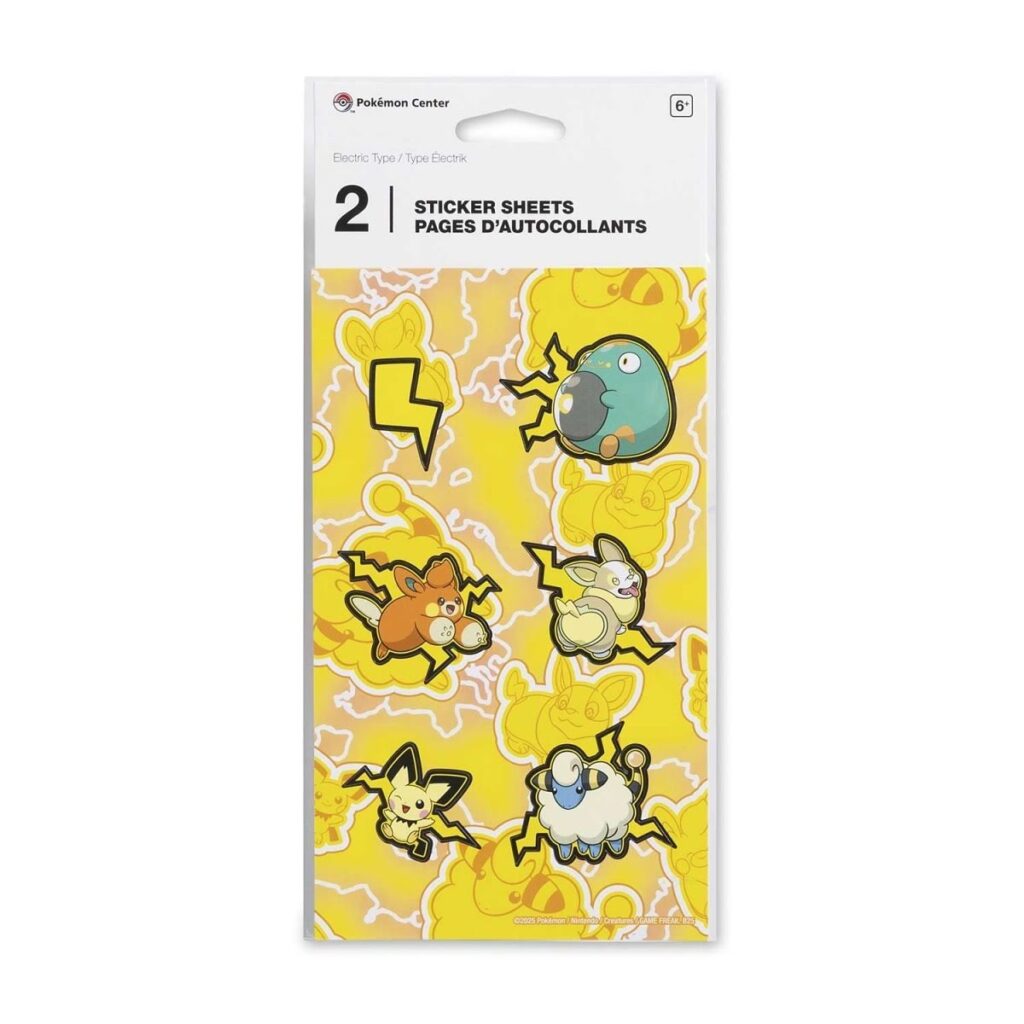 17db862f-3ec0-5961-ab69-870935b8942b-1024x1024-1.jpg Electric Type Pokémon Fundamentals Sticker Sheets (2-Pack) - Image 1