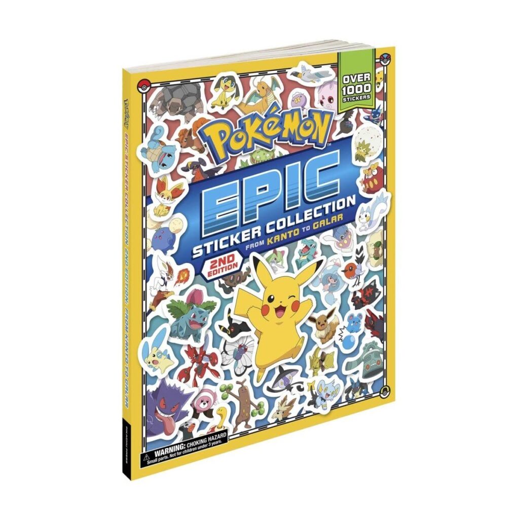 18d7a8a5-625d-5704-8720-22790e5a19d7-1024x1024-1.jpg Pokémon Epic Sticker Collection: 2nd Edition (From Kanto to Galar) - Image 1