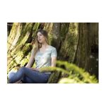 Pikachu & Sunflora Pokémon Nature: Spring Green Scoop Neck Festival T-Shirt – Women - Image 6
