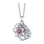 Pokémon Center × RockLove: Shaymin Sterling Silver Pendant Necklace - Image 2
