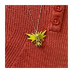 Pokémon Center × RockLove: Zapdos Sterling Silver Pendant Necklace - Image 6