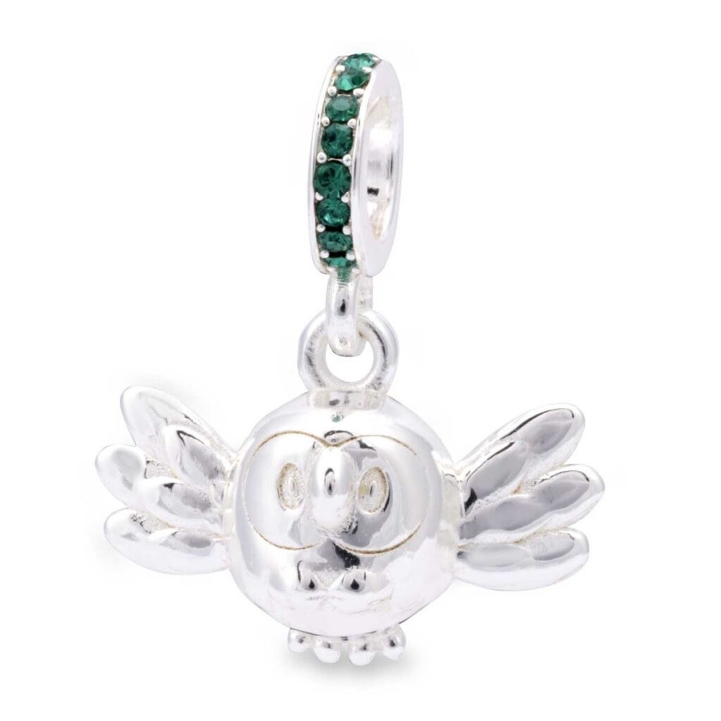 2189d1b4-8f6c-5215-9ec0-62775b37a37e-1024x1024-1.jpg Pokémon Jewelry – Charms: Rowlet Sterling Silver Dangle Charm - Image 1