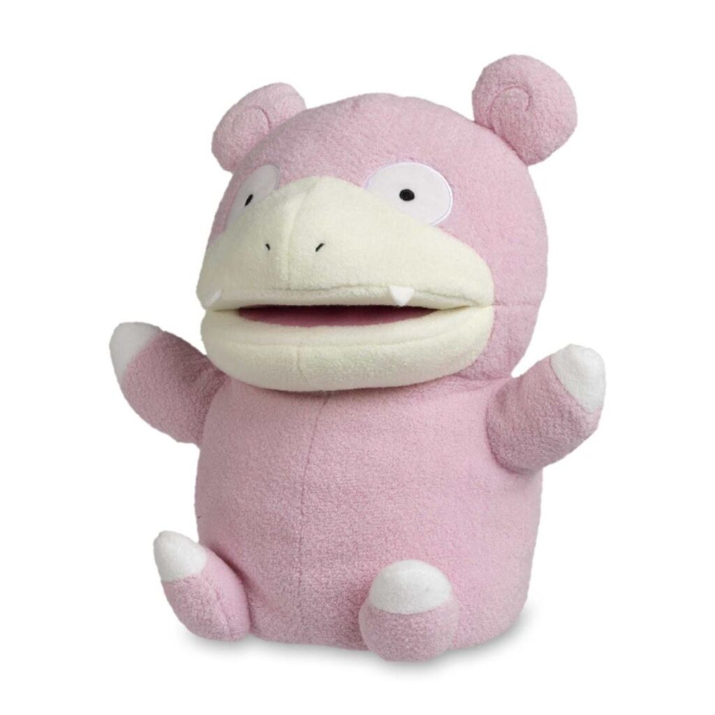 2667663a-6c8d-5ac1-a897-1410b18a505e-1024x1024-1.jpg Pokémon Puppets: Slowpoke Plush Hand Puppet - Image 1