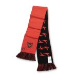 Pokémon GO Teams: Team Valor Red & Black Knit Scarf (One Size-Adult) - Image 2