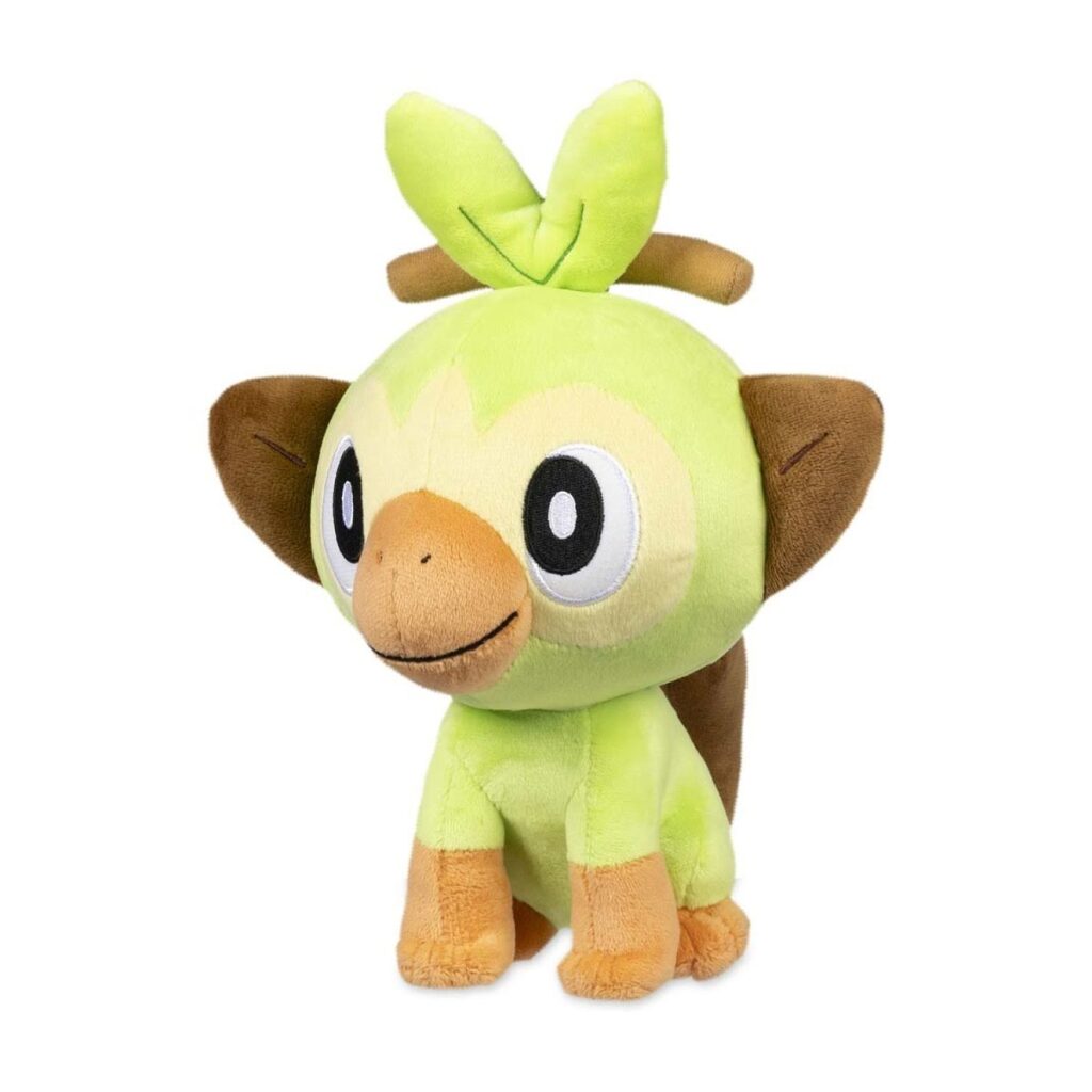 2b9ee206-0cf2-5273-94c4-4f51d34a4a33-1024x1024-1.jpg Grookey Poké Plush – 9 ¾ In. - Image 1