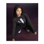 Mew Pokémon Take Flight Black Long-Sleeve T-Shirt – Adult - Image 6