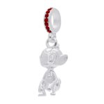 Pokémon Jewelry – Charms: Chimchar Sterling Silver Dangle Charm - Image 2