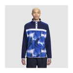 Lugia Pokémon Fleece Quarter-Snap Pullover Jacket – Men - Image 3