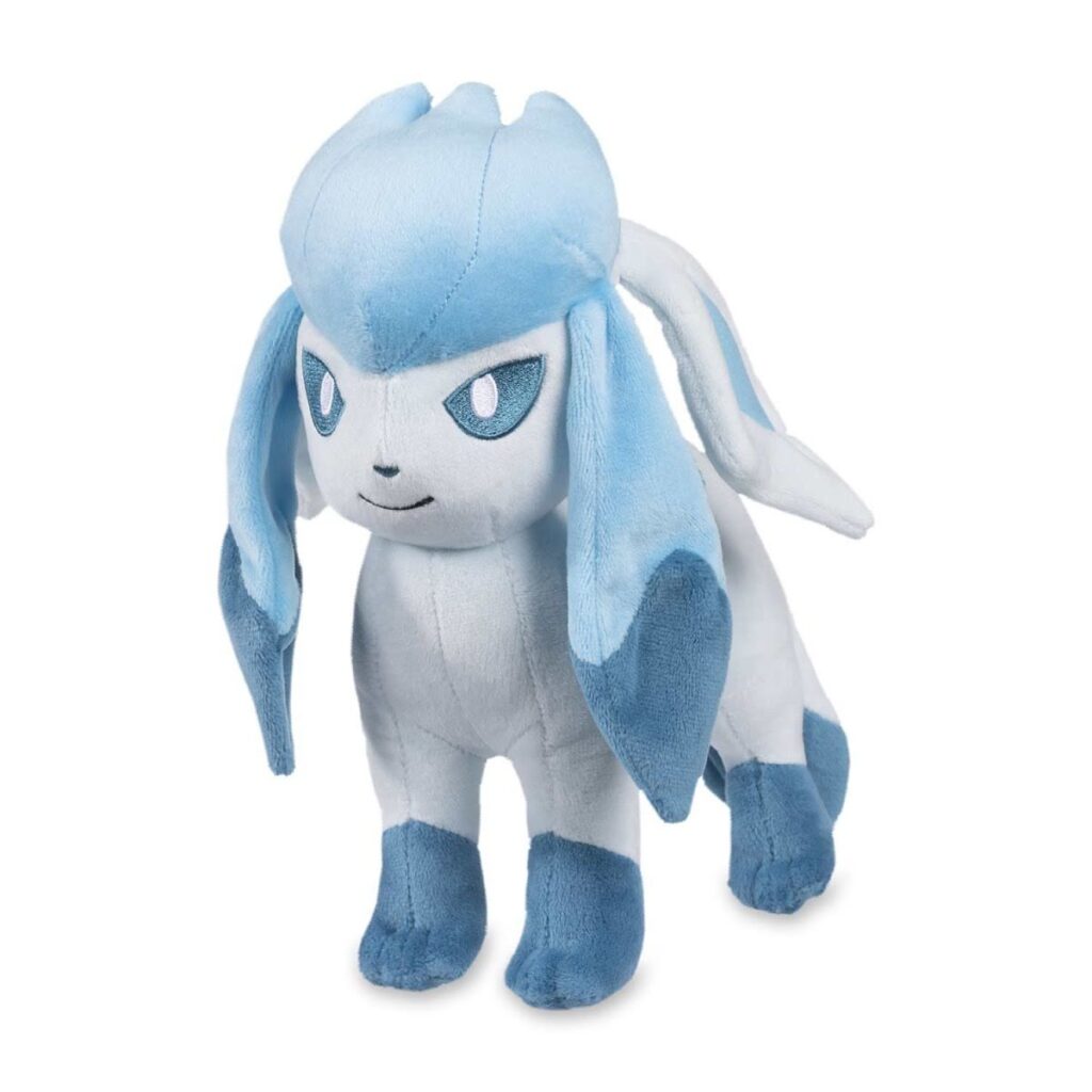 366d2378-c509-511f-8e5b-a96231a1d5c7-1024x1024-1.jpg Glaceon Poké Plush – 11 ¼ In. - Image 1