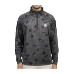 Plusle & Minun Pokémon Clubhouse Quarter-Zip Pullover Sweatshirt – Men