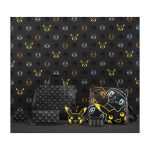 Pokémon Center × Fossil: Kanto First Partners Black Leather Parker Convertible Small Backpack - Image 8