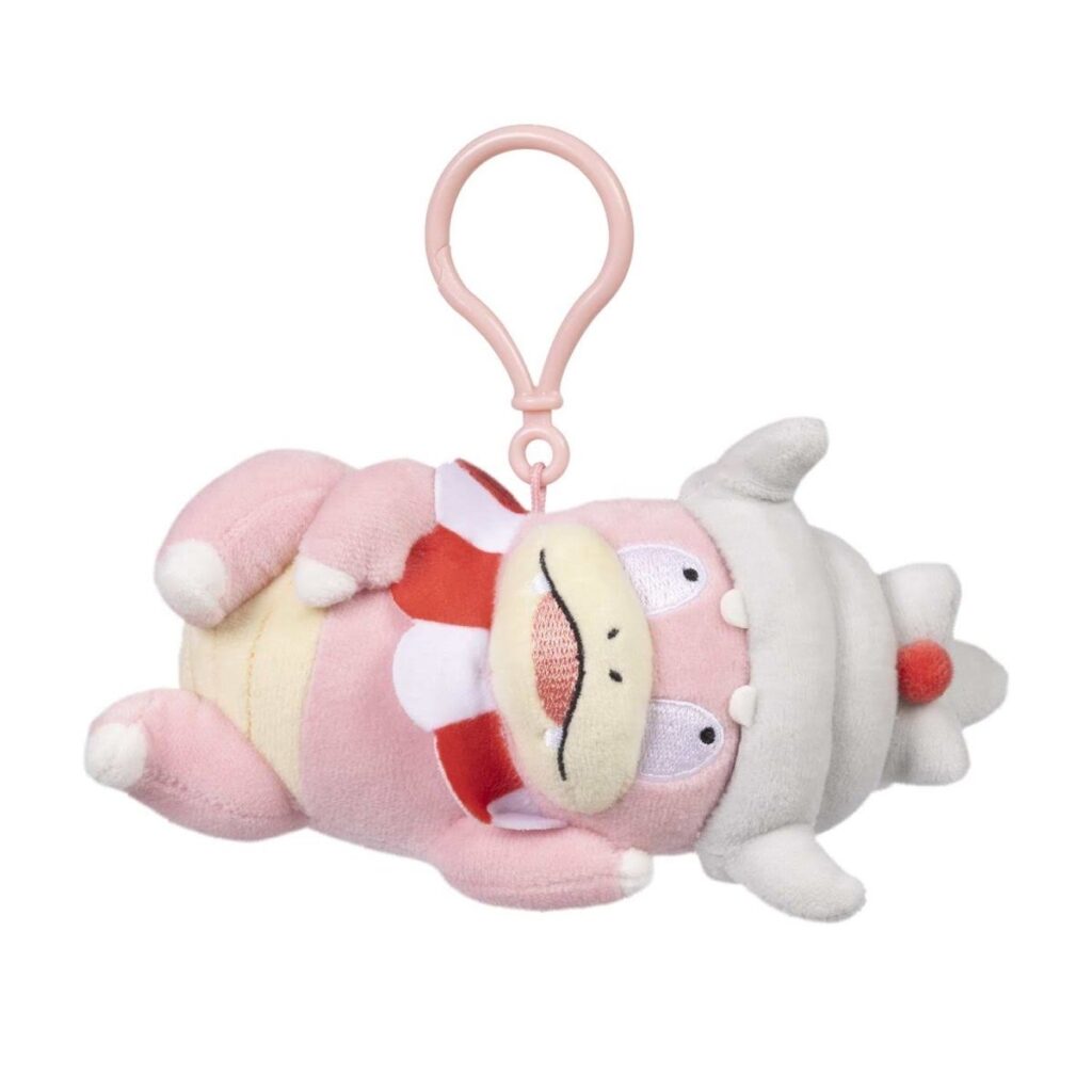 4212a125-0dc5-54f6-8913-d80a481c6782-1024x1024-1.jpg Slowking Go with the Slow Plush Key Chain - Image 1
