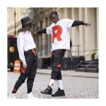 Team Rocket HQ Collection Black Relaxed Fit Utility Jogger Pants – Adult - Image 8