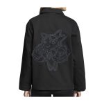 Budew, Roselia & Roserade Pokémon Nature: Fall Black Utility Jacket – Women - Image 2