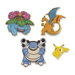 Pokémon Deluxe Pins: Venusaur, Charizard & Blastoise Pin Box Set (3-Pack) - Image 3