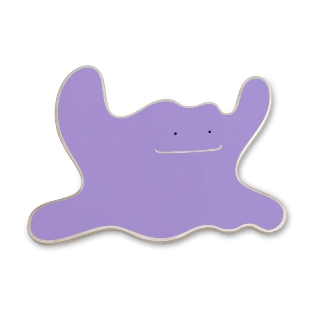 49a6bcf1-10b1-548c-bdac-14dd5c5c303a-1024x1024-1.jpg Pokémon Giant Pins: Ditto Oversize Pin - Image 1