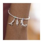 Pokémon Jewelry – Charms: Treecko Sterling Silver Dangle Charm - Image 8