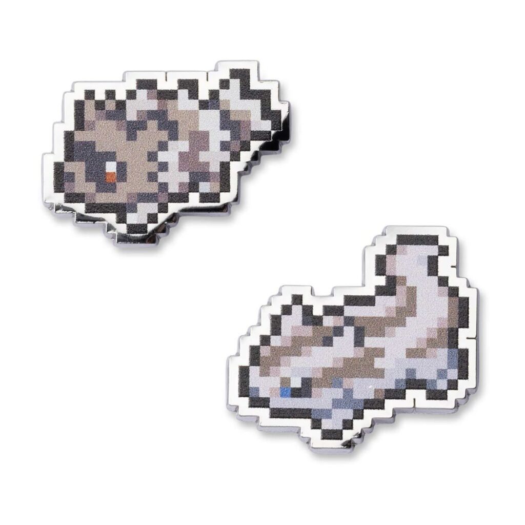 4cb15304-d3d0-5b13-8919-f3b88e8c97b7-1024x1024-1.jpg Zigzagoon & Linoone Pokémon Pixel Pins (2-Pack) - Image 1