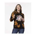 Farfetch’d Pokémon Take Flight Brown & Tan Tie-Dye Pullover Hoodie – Adult - Image 3