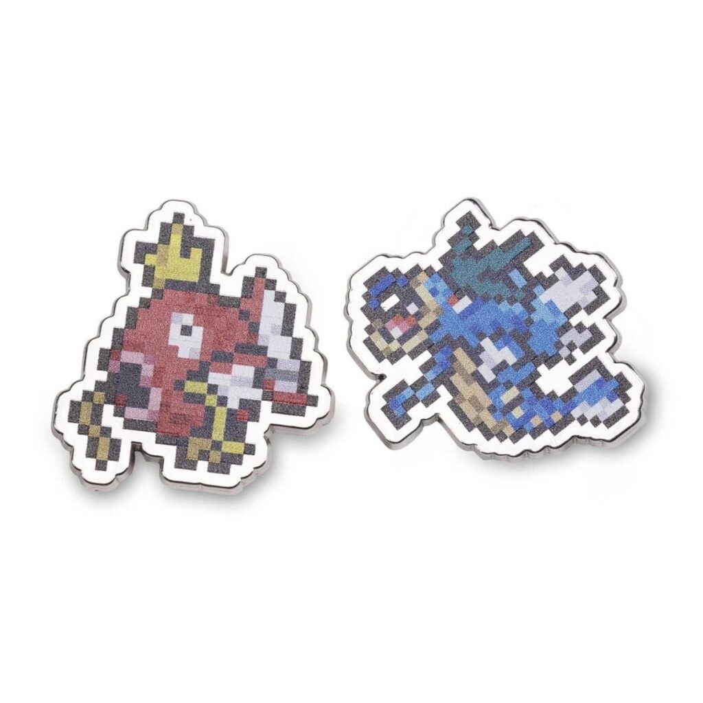 5391107b-760f-5eef-a406-4cf4397a4569-1024x1024-1.jpg Magikarp & Gyarados Pokémon Pixel Pins (2-Pack) - Image 1