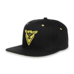 Team Instinct Pokémon GO Teams Flat-Brim Hat (One Size-Adult)