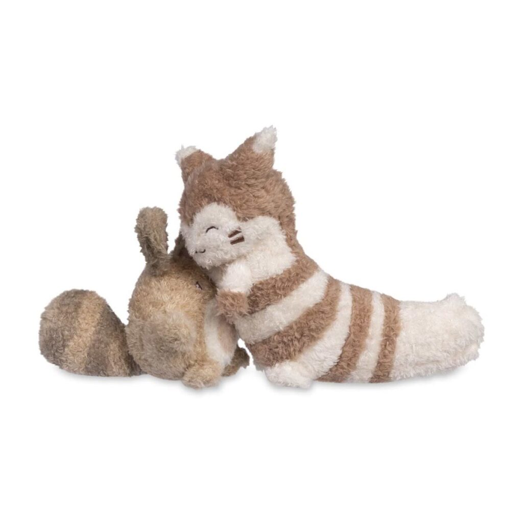 5babe9e2-f3cb-556d-9c4c-4ef71546ae38-1024x1024-1.jpg Sentret & Furret Pokémon Sweet Support Plush – 11 In. - Image 1