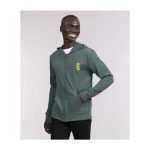 Pikachu & Sunflora Pokémon Nature: Spring Green Sueded Lightweight Zip-Up Hoodie – Adult - Image 5
