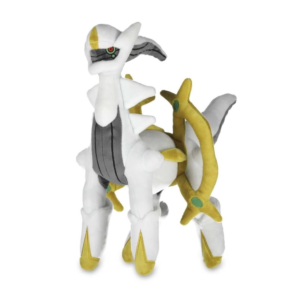 5f6c6dea-253b-56bb-a484-11be4ea3a249-1024x1024-1.jpg Arceus Poké Plush – 13 ¾ In. - Image 1