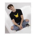 Pokémon Mood Collection: Pikachu Pleased Fitted Crew Neck T-Shirt – Adult - Image 7