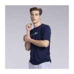 Pikachu Pokémon Active Navy Performance T-Shirt – Men - Image 4