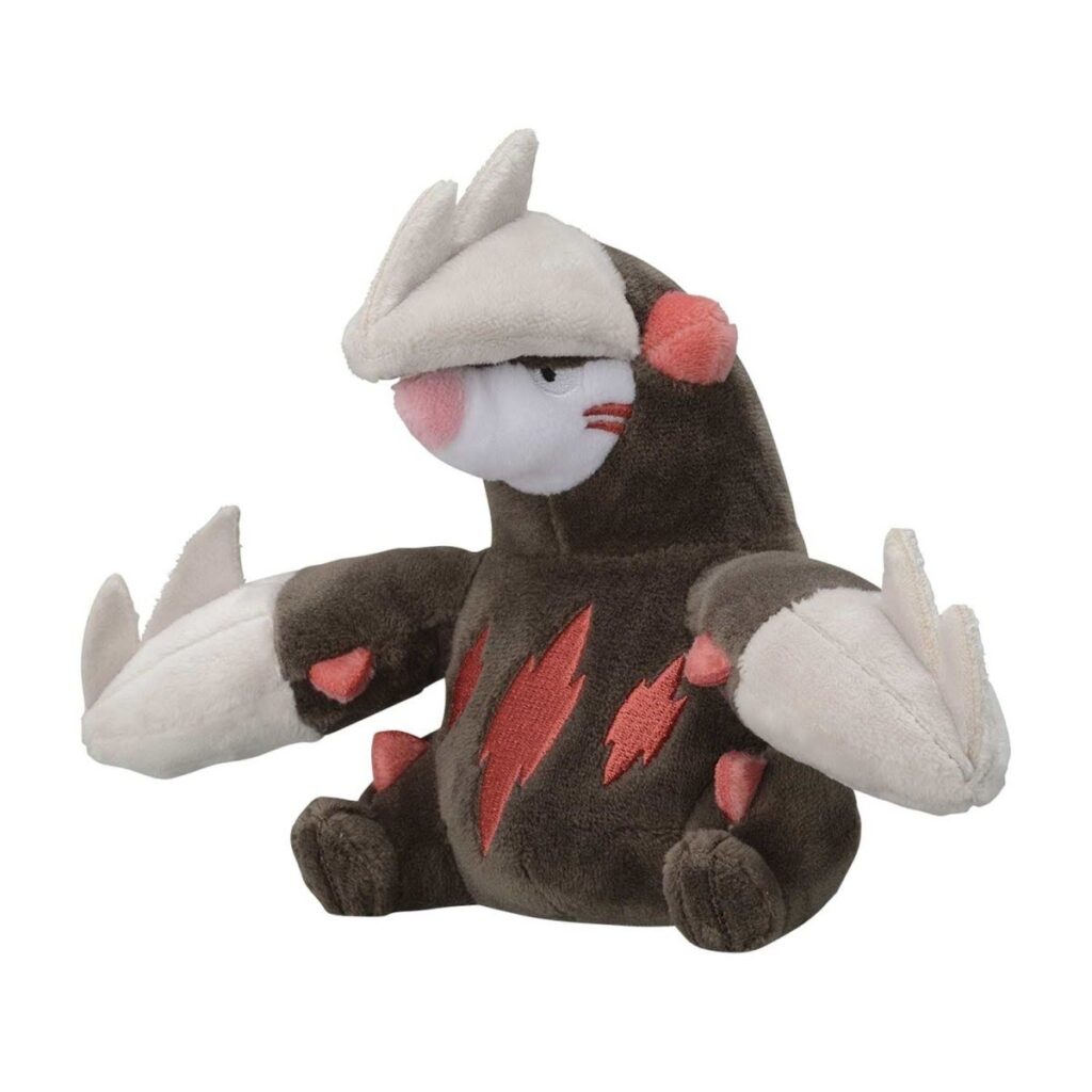 6792b49d-91a1-5443-bbff-2639c2e5cb35-1024x1024-1.jpg Excadrill Sitting Cuties Plush – 5 ¾ In. - Image 1
