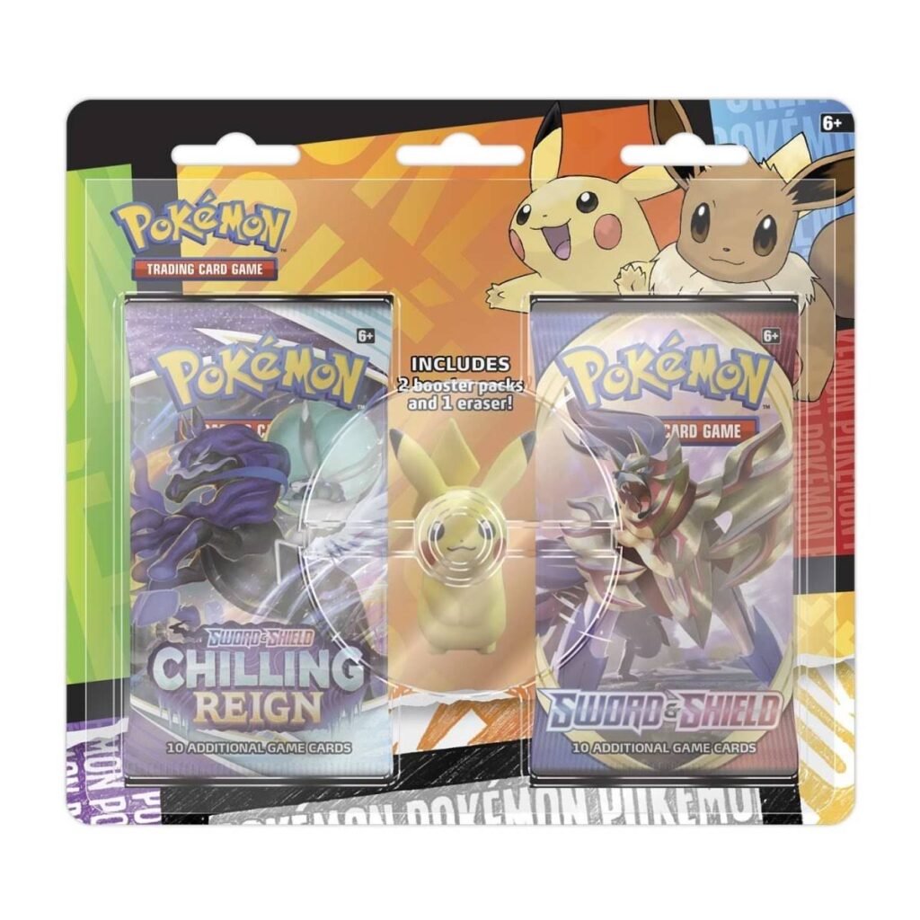 6a2d2864-8c63-5b01-92c8-790f667e0dfc-1024x1024-1.jpg Pokémon TCG: 2 Booster Packs & Eraser - Image 1