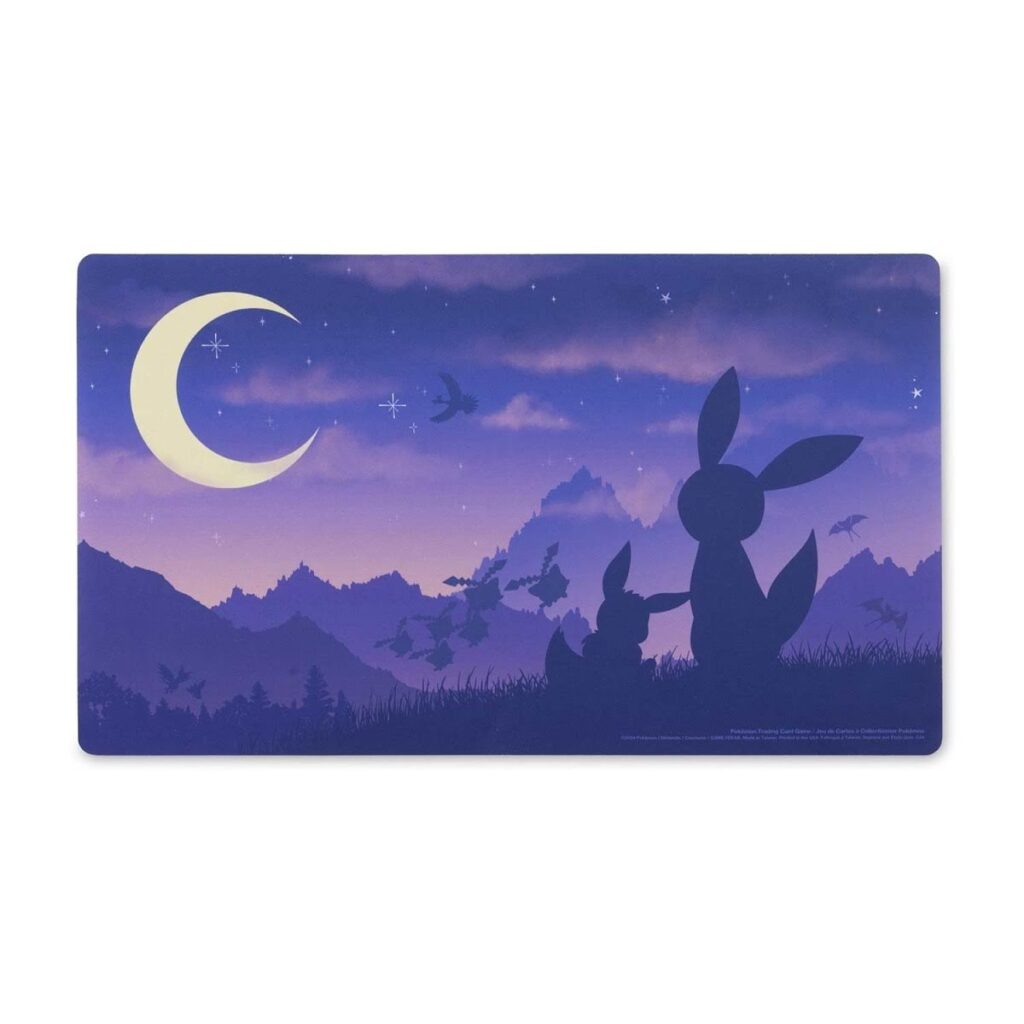 6ad7c284-d9bc-5423-8bc8-3436f4e600bd-1024x1024-1.jpg Pokémon TCG: Eevee & Umbreon Twilight Playmat - Image 1