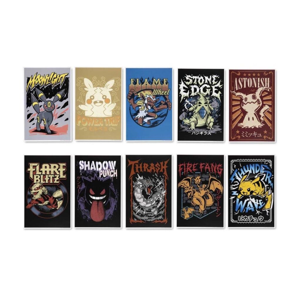 6b25dddc-e268-5a92-a764-1b836a350e00-1024x1024-1.jpg Pokémon Greatest Hits Posters (10-Pack) - Image 1
