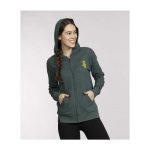 Pikachu & Sunflora Pokémon Nature: Spring Green Sueded Lightweight Zip-Up Hoodie – Adult - Image 6