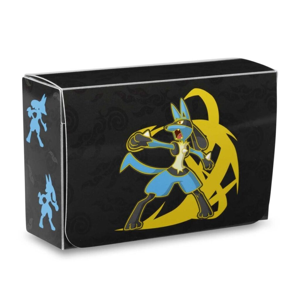 6f3eaca9-8104-502f-bc0f-fb5a181c40c6-1024x1024-1.jpg Pokémon TCG: Lucario Focused Fighter Double Deck Box - Image 1